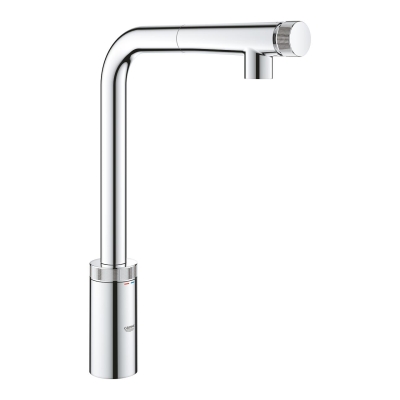 Grohe Eviye Bataryası Spiralli SmartControl Minta Krom - 31613000 - Thumbnail 10GRO31613000