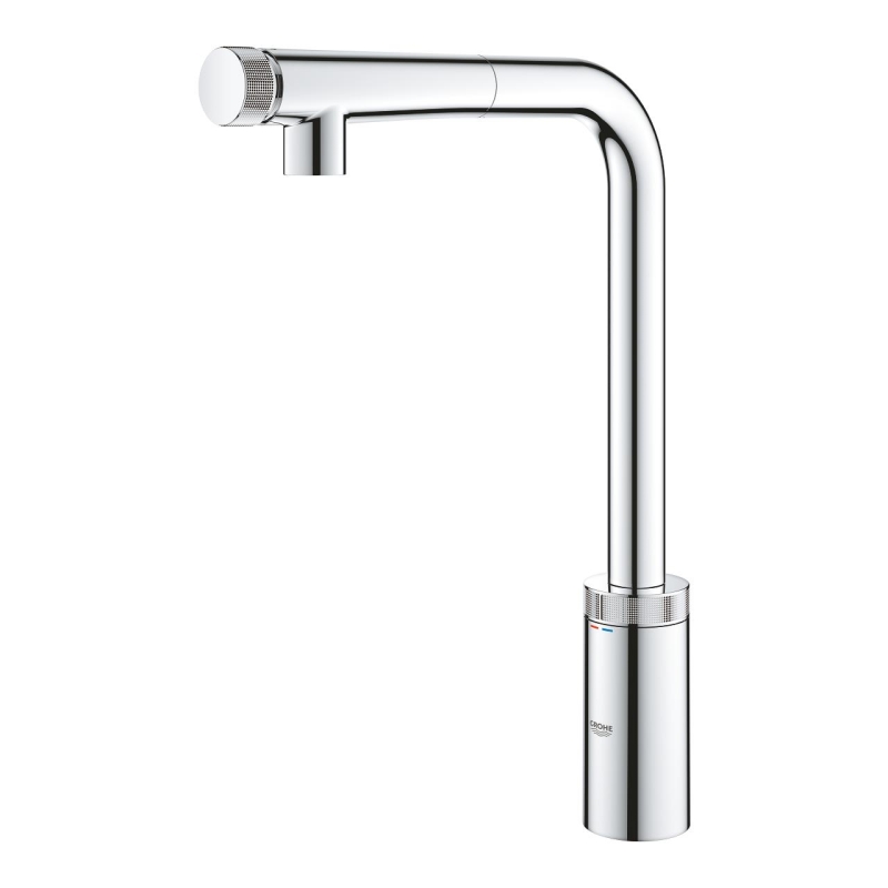 Grohe Eviye Bataryası Spiralli SmartControl Minta Krom - 31613000 - 10GRO31613000