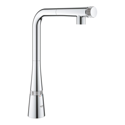 Grohe Eviye Bataryası Spiralli SmartControl Zedra Krom - 31593002 - Thumbnail 10GRO31593002