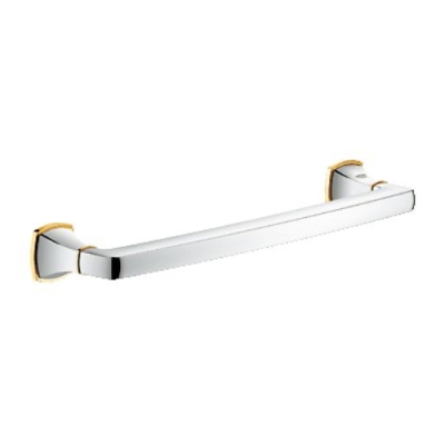 Grohe Banyo Tutamağı Barı 385 mm Grandera Krom/Altın - 40633IG0 - Thumbnail 10GRO40633IG0