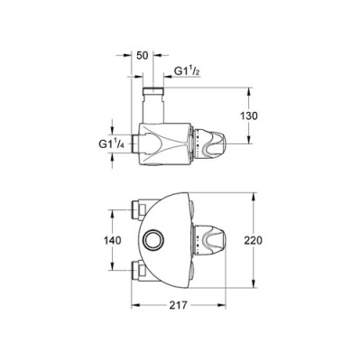 GROHE - Grohe Grohterm XL Merkezi Termostat - 35085000