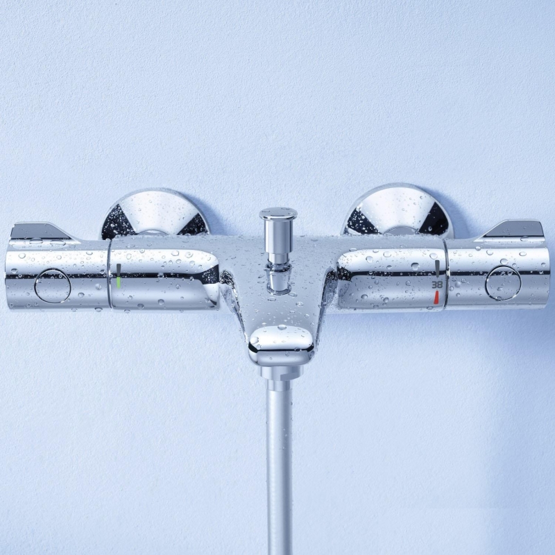 Grohe Grohtherm 800 Termostatik Banyo Bataryası - 34576000 - 10GRO34576000