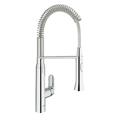 Grohe Eviye Bataryası Spiralli 2Fonk Profesyonel K7 Krom-31379000 - Thumbnail 10GRO31379000