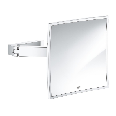 Grohe Selection Cube Duvara Monte Makyaj Aynası Krom - 40808000 - Thumbnail 10GRO40808000