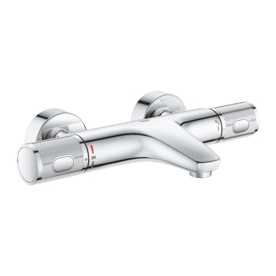 Grohe Grohtherm 1000 Termostatik Banyo Bataryası Krom - 34779000 - Thumbnail 10GRO34779000