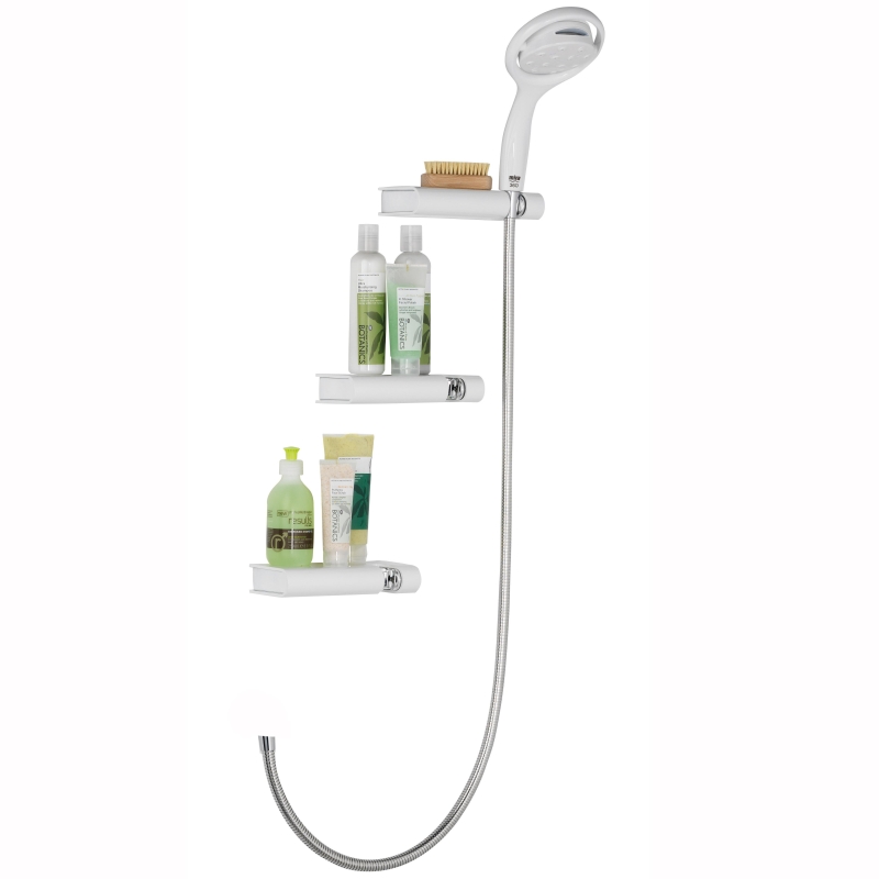 Kohler El duşu & Hortum ve 3 Askılı Raf Takımı Mira Shelves - 10KMR2.1688.007-TAKIM