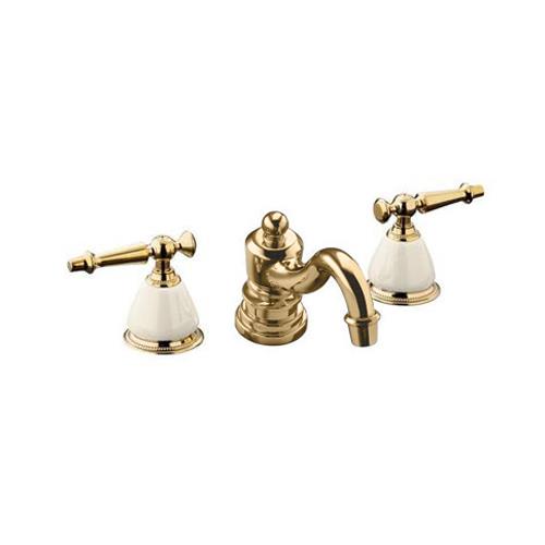 Kohler Lavabo Bataryası Antique Altın & Badem Volan - 11KOH223-4D-PB0-TAKIM2