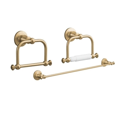 KOHLER - Kohler Havluluk Yuvarlak Antique , Brass (1)