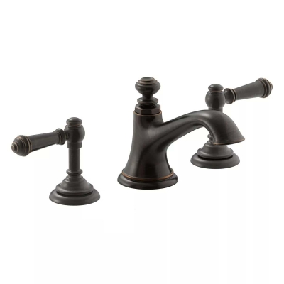 Kohler Lavabo Bataryası Artifacts Bell Design & Lever Handle - Thumbnail 10KOH72759-2BZ-TAKIM2