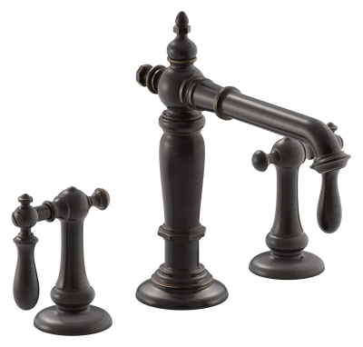 Kohler Lavabo Bataryası Artifacts Column Design & Swing Handle - Thumbnail 10KOH72760-2BZ-TAKIM2