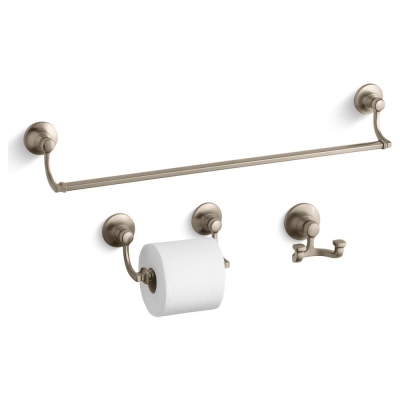 KOHLER - Kohler Havluluk Uzun Bancroft 66,7 cm, Brushed Bronze