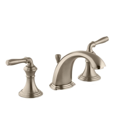 Kohler Lavabo Bataryası Devonshıre 3 Delikli Brushed Bronze - Thumbnail 10KOH394-4-BV