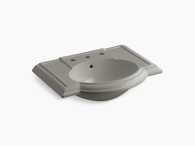 Kohler Lavabo Devonshire Kaşmir Ayaklı - 10KOH2295-8-K4-TAKIM