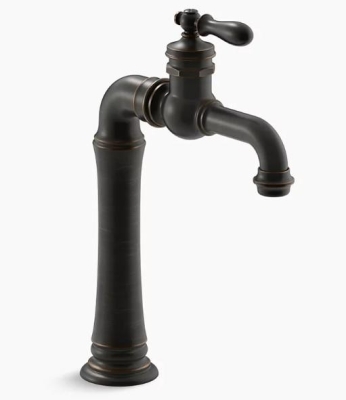 Kohler Eviye Bar Musluğu Artifacts Gentlemans , Oil Rubbed Bronze - Thumbnail 10KOH99268-2BZ