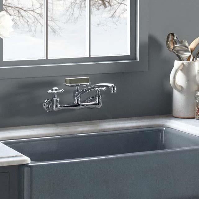 Kohler Eviye Bataryası Clearwater Krom - 10KOH20902-4-CP