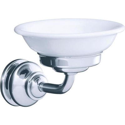 Kohler Sabunluk Duvara Monte Fairfax Seramik, Krom - Thumbnail 11KOH12162-CP