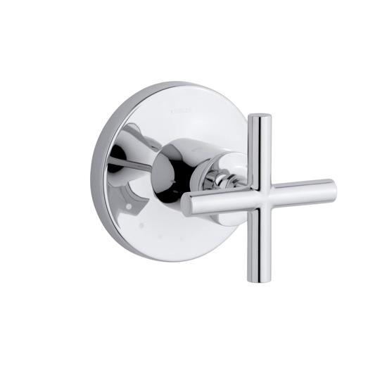 Kohler Gizli Taharat - Açma Kapama Valfi Ankastre Dış Kapak Puristic Krom - 10KOH-T14490-3-CP