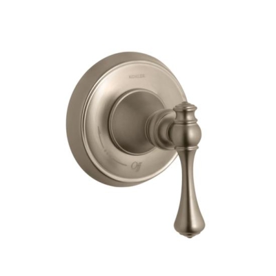 Kohler Gizli Taharat - Açma Kapama Valfi Ankastre Dış Kapak Revival Traditional Handle Bronz Ük - Thumbnail 10KOH-T16177-4A-BV