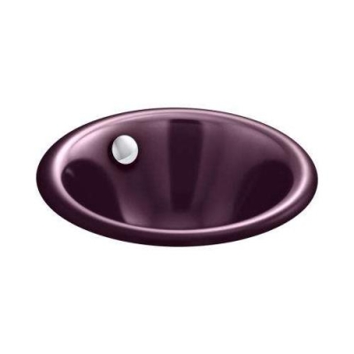 Kohler Lavabo 30,5 cm İron Plains Mürdüm - Thumbnail 10KOH20211-PL-PLM