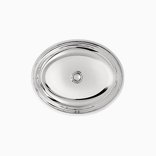 Kohler Lavabo Bachata Paslanmaz Çelik 64 x 42,4 cm - 10KOH2609-MU-NA