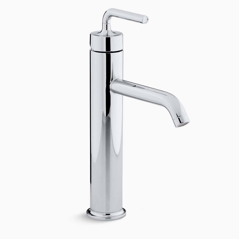 Kohler Lavabo Bataryası Çanak Purist, Krom - 10KOH14404-4A-CP