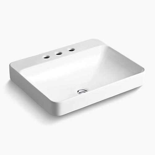 Kohler Lavabo Tezgah Üstü Üç Delikli Vox 58,4 x 465 cm - 10KOH2660-8-0