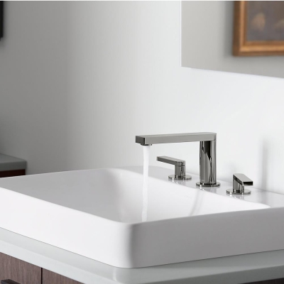 KOHLER - Kohler Lavabo Tezgah Üstü Üç Delikli Vox 58,4 x 465 cm