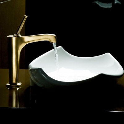 Kohler Lavabo Bataryası Margaux Çanak Brushed Bronze - Thumbnail 10KOH16231-4-BV