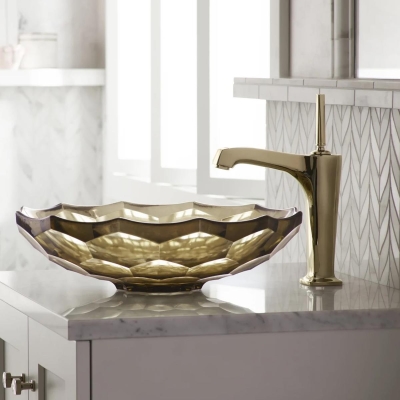 KOHLER - Kohler Lavabo Bataryası Margaux Çanak French Gold