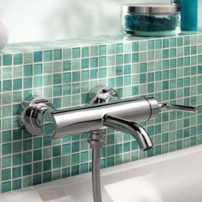 KOHLER - Kohler Banyo Bataryası Puristic Polished Krom