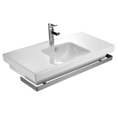 Kohler Lavabo Reach Metal Havluluklu - Thumbnail 15HYKOH18571W-000-TAKIM