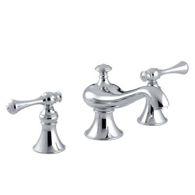 Kohler Lavabo Bataryası Revival Traditional Handle 3 Delikli Polished Krom - Thumbnail 10KOH16102-4A-CP