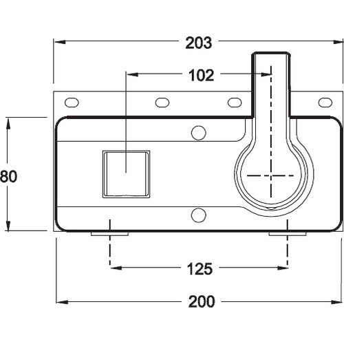 Kohler Lavabo Bataryası Singulier Duvardan Takım - 10KOH10863D-CP