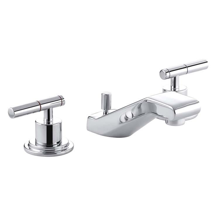 Kohler Lavabo Bataryası Taboret 3 Delikli Polished Krom - 10KOH8211-4-CP