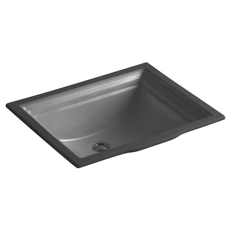 Kohler Lavabo Memoirs Classic Tezgah Altı Koyu Gri - 10KOH2339-58