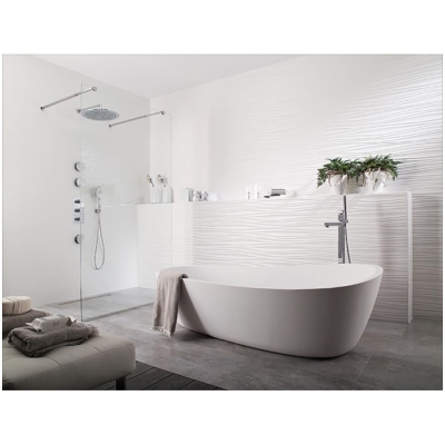 PORCELANOSA - Porcelanosa Duvar Karosu OxoLine Blanco 31.6 x 90 cm Kutu İçi 0.85 m² (1)