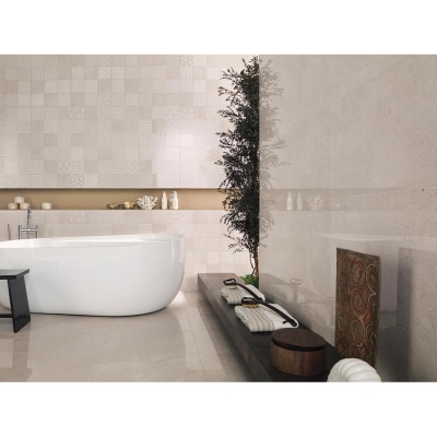 PORCELANOSA - Porcelanosa Duvar Seramiği Parlak Deco Durango Bone Brillo 45X120 cm (1)