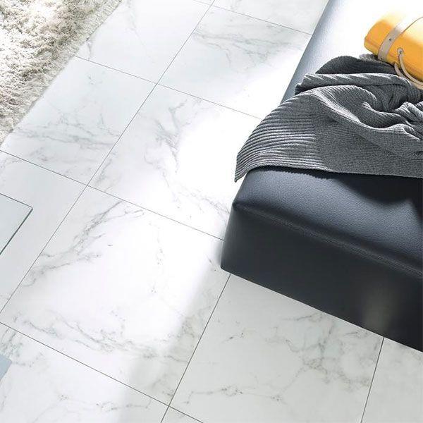 Porcelanosa Yer Karosu Marmol Carrara Blanco Parlak 43,5 x 43,5 cm - 10POR05130023