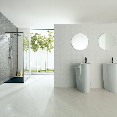 PORCELANOSA - Porcelanosa Duvar Karosu Mosaico Zen Blanco 31,6 x 90 cm (1)