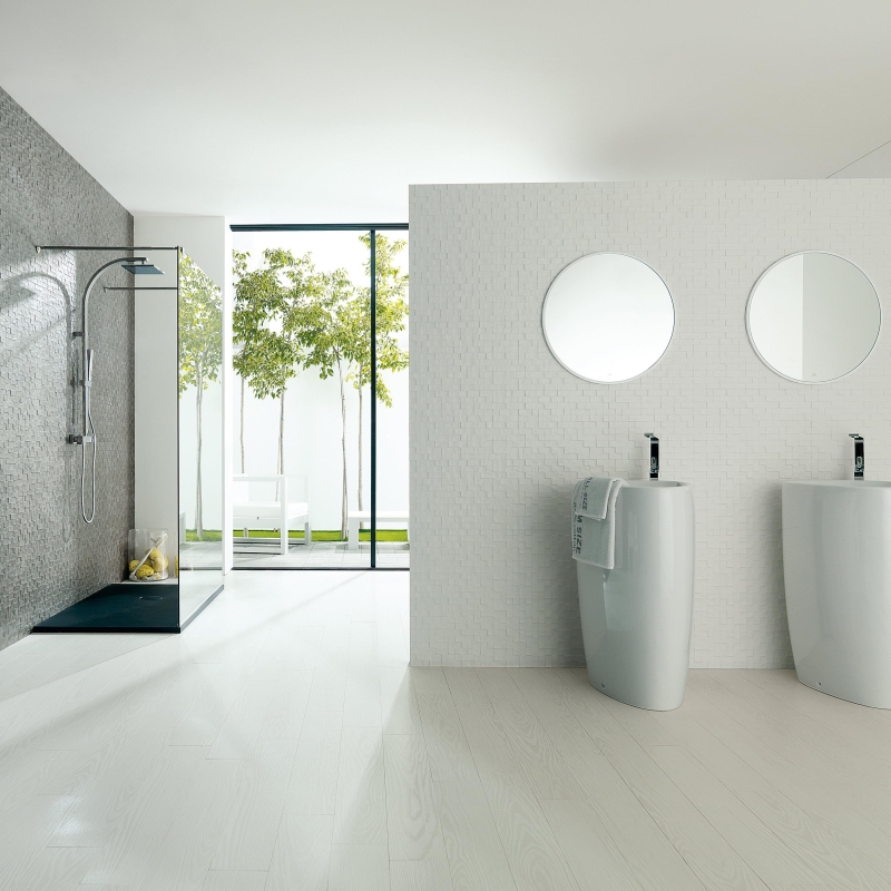 Porcelanosa Duvar Karosu Mosaico Zen Blanco 31,6 x 90 cm - 15HYPOR40010209