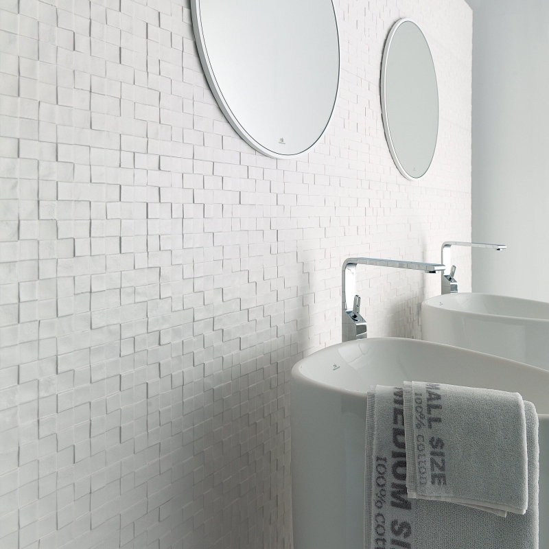 Porcelanosa Duvar Karosu Mosaico Zen Blanco 31,6 x 90 cm - 15HYPOR40010209