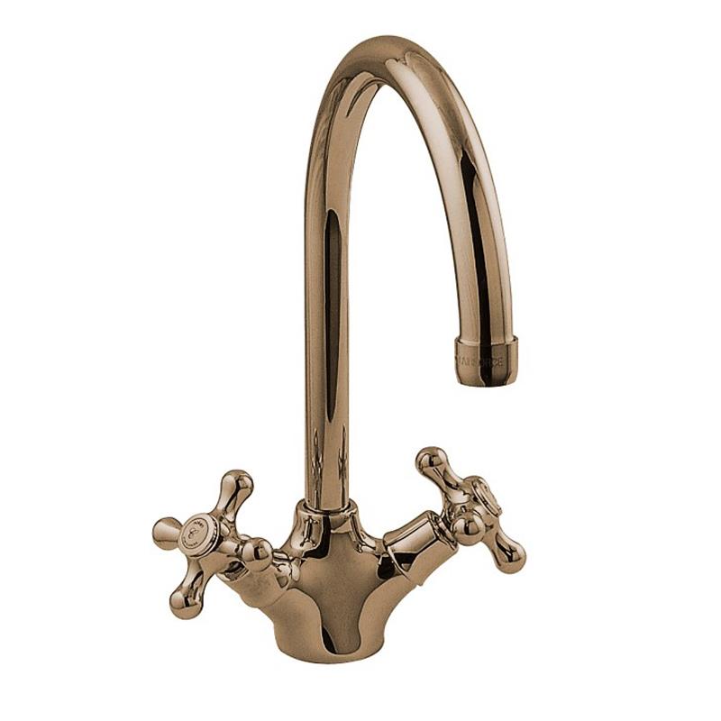 Noken Feis Uzun Boyunlu Lavabo Bataryası, Old Bronz - 10NOK100038507