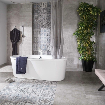 PORCELANOSA - Porcelanosa Yer Karosu Park Silver 59,6 x 59,6 cm