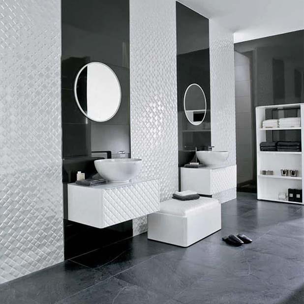 Porcelanosa Duvar Karosu Prisma Antracita 31,6 x 90 cm - 15HYPOR12010238