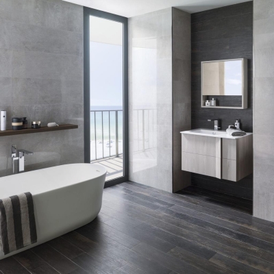 PORCELANOSA - Porcelanosa Duvar Karosu Sena Acero 31,6 x 90 cm