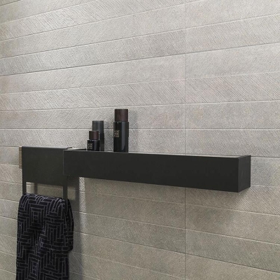 PORCELANOSA - Porcelanosa Duvar Karosu Spiga Bottega Acero 45 x 120 cm 