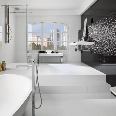 PORCELANOSA - Porcelanosa Yer Karosu Extreme White 59,6 x 59,6 cm