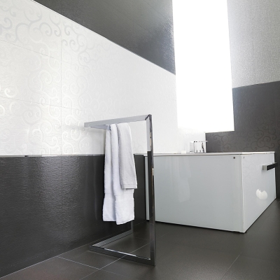 PORCELANOSA - Porcelanosa Duvar Karosu Saigon Blanco Dekor 31,6 x 90