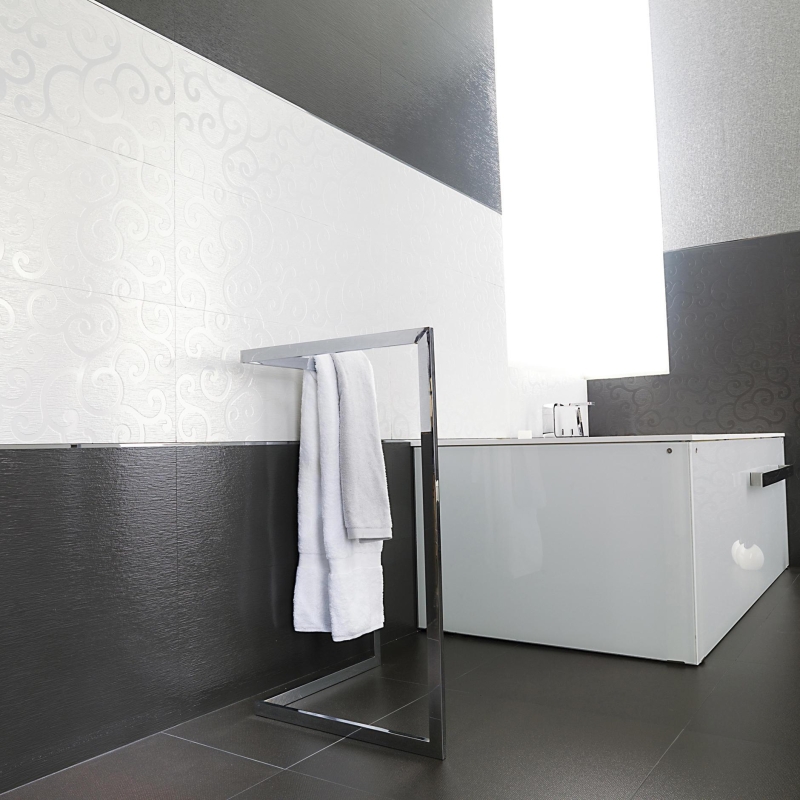 Porcelanosa Duvar Karosu Saigon Blanco Dekor 31,6 x 90 - 15HYPOR12010259