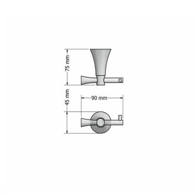 SANCO - Sanco Bornoz Askısı Fontana 7108A5 (1)